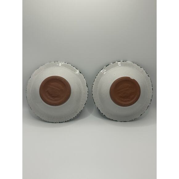 THE ORIGINAL APPLE BAKER BAKING DISH 6-3/8" DIA. MADE IN PARIS MAINE SET OF 2 - Picture 7 of 11